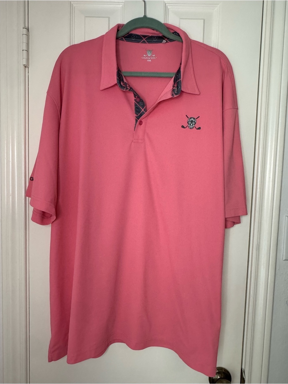 Chuco Golf Polo Shirt in Pink